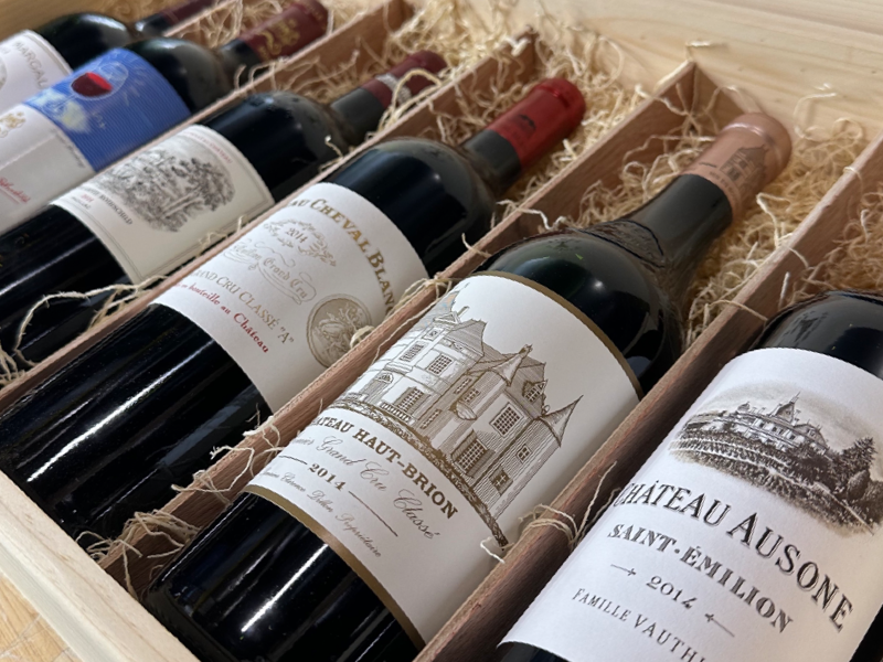 Bordeaux Prestige Wines Discovery Gift Case (6 bottles wooden case) 2014