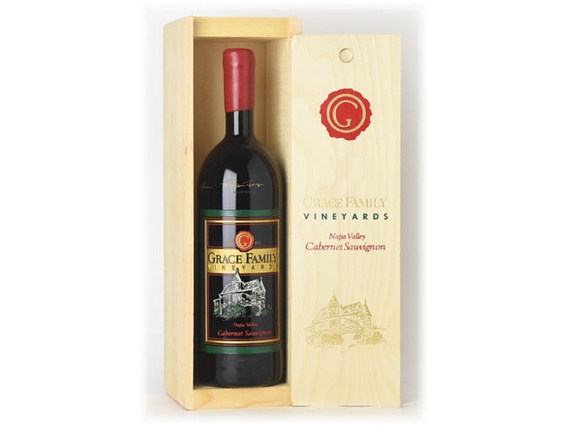 Grace Family Engraved Bottle OWC 2008 by Symbolic Wines