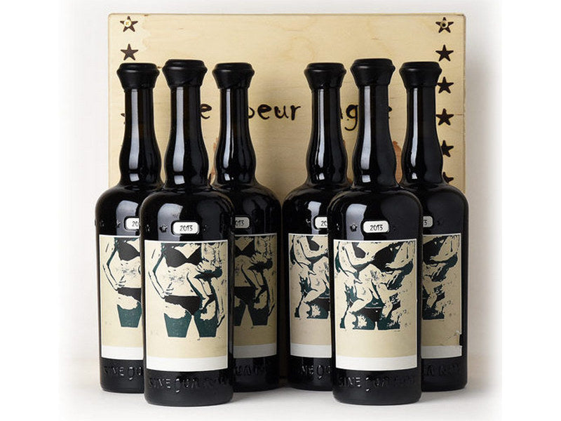 Sine Qua Non Jusqu'a l'os & Le Supplement Le Coeur Gagne Assorted Box Set (6 bottles OWC) 2013 by Symbolic Wines