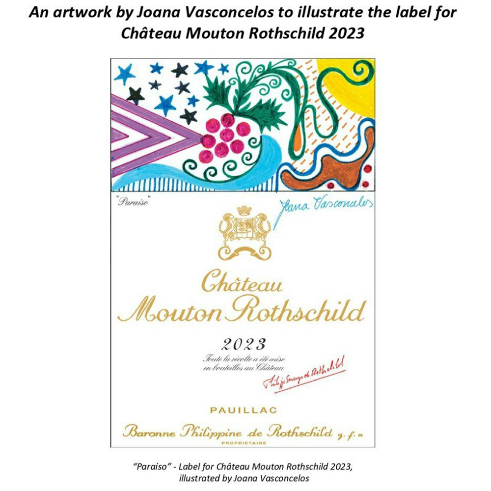 ⛰️🌊☀️🌠>🍇Château Mouton Rothschild 2023 label release