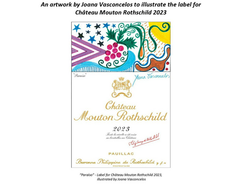 ⛰️🌊☀️🌠>🍇Château Mouton Rothschild 2023 label release