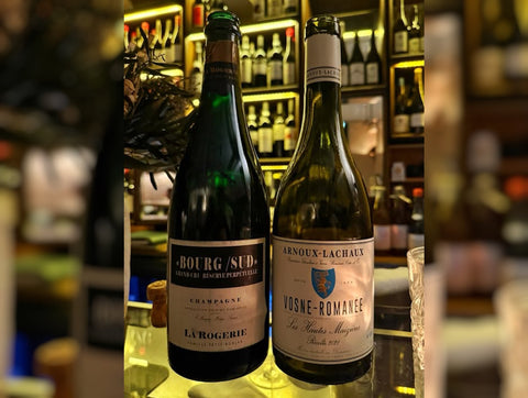 Champagne La Rogerie's Bourg Sud by Justine Boxler and François Petit