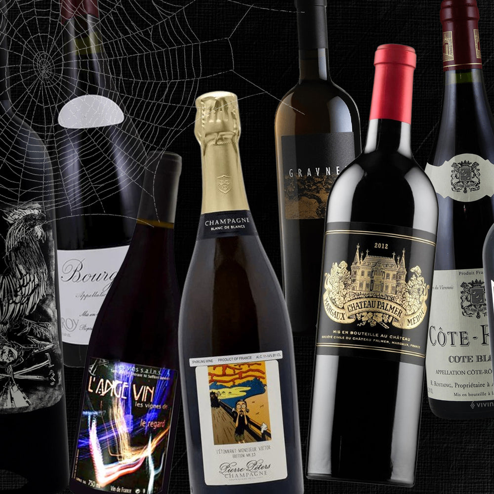 Halloween spooky mystic wines