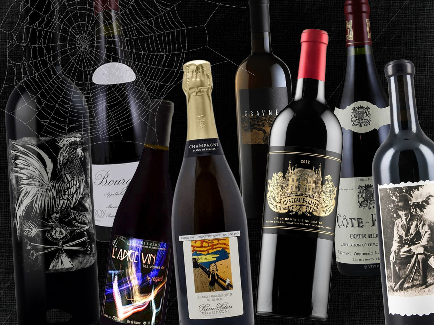 Halloween spooky mystic wines