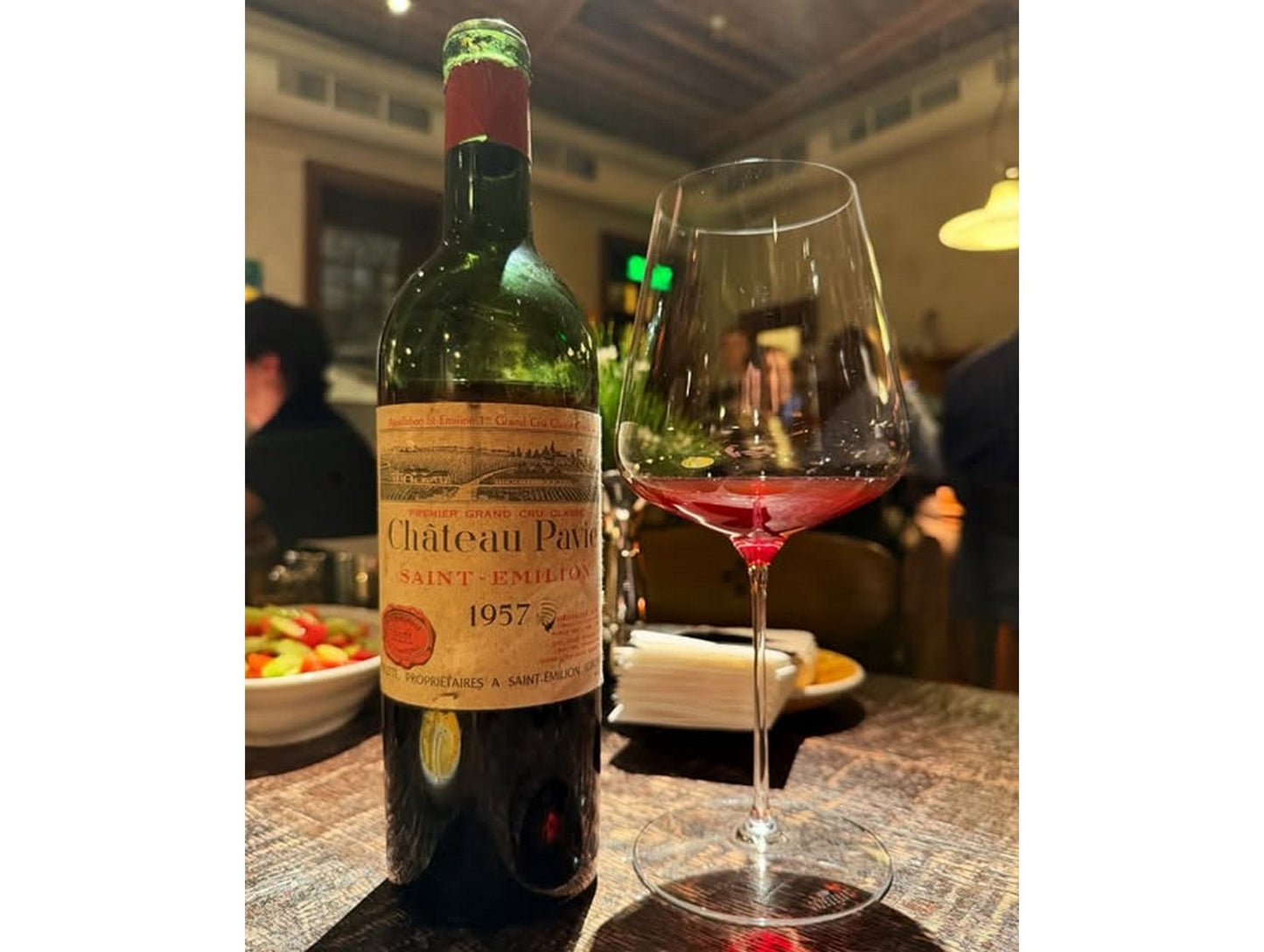 ⌛ A Time Capsule in a Bottle Tasting the Immortal 1957 Pavie