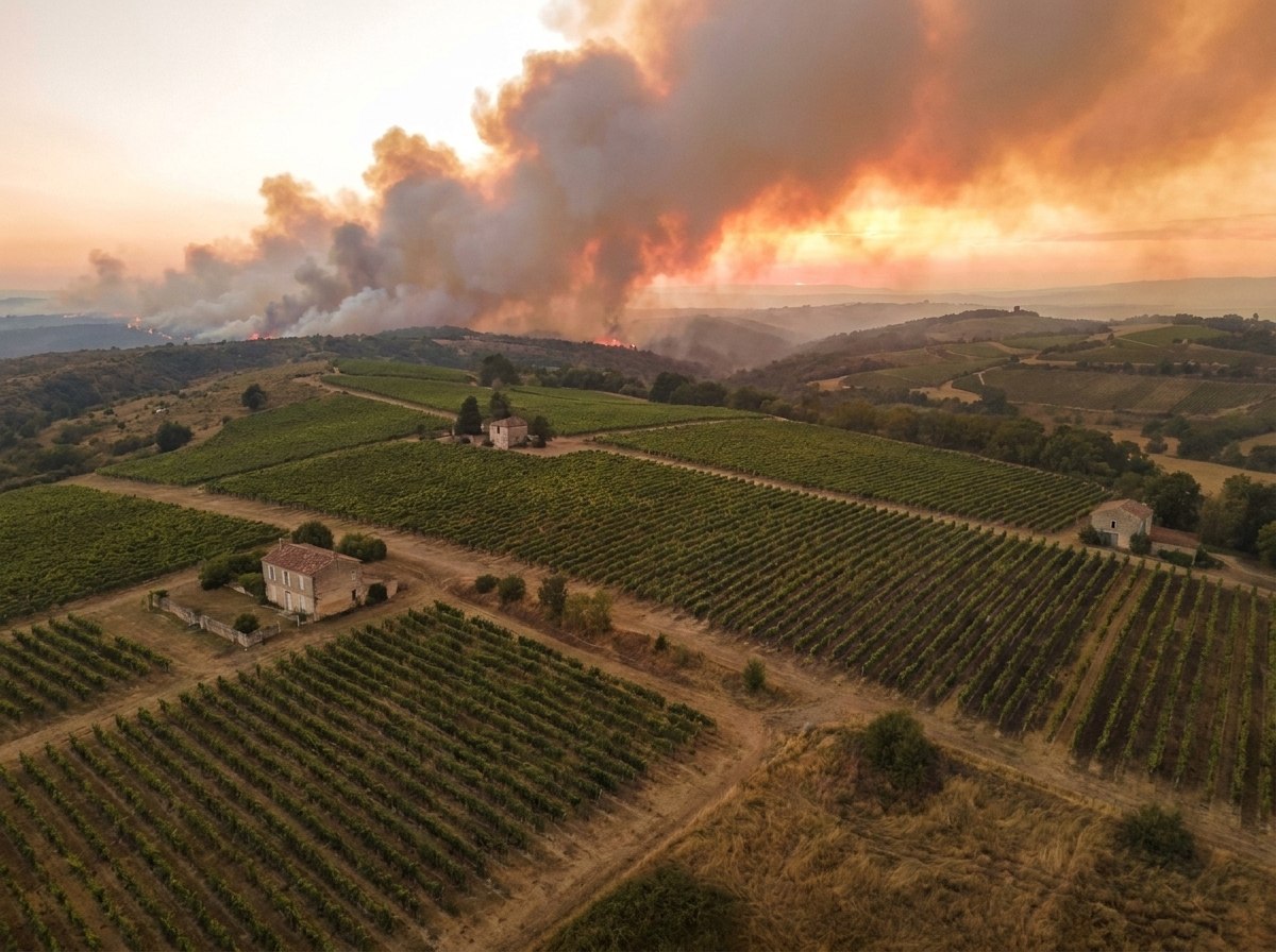 🔥 Bordeaux Wildfires: A Serious Crisis at the Edge of the Wine City