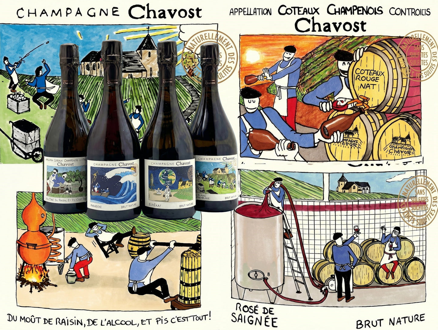 🥂 Chavost: Zero‑Sulphur Champagne With Real Character (and a Few Very Cool Side Roads)