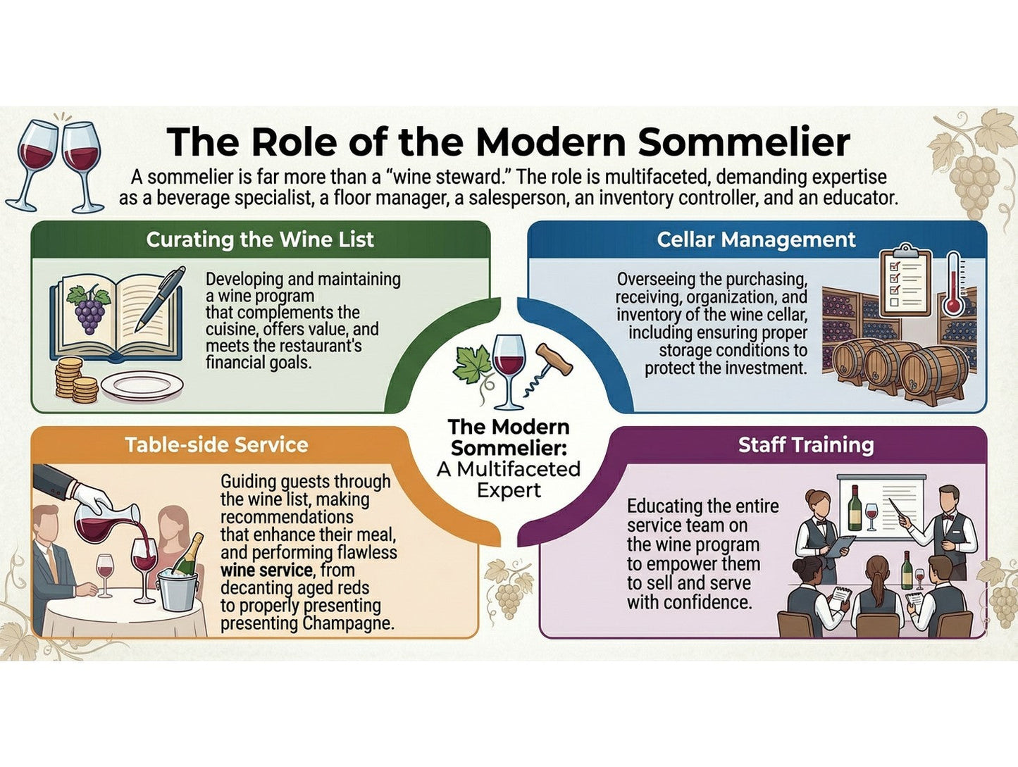 The Role of the Modern Sommelier
