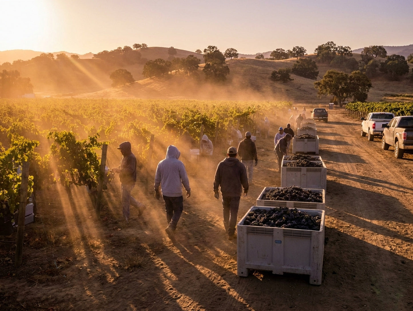 🍇 Napa & California an unusually early harvest reshapes the 2026 vintage