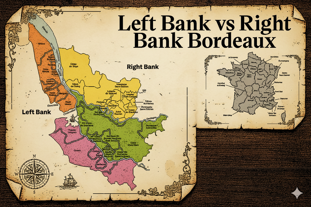 👑 Right Bank Elites Maintain Auction Premium Over Left Bank First Growths