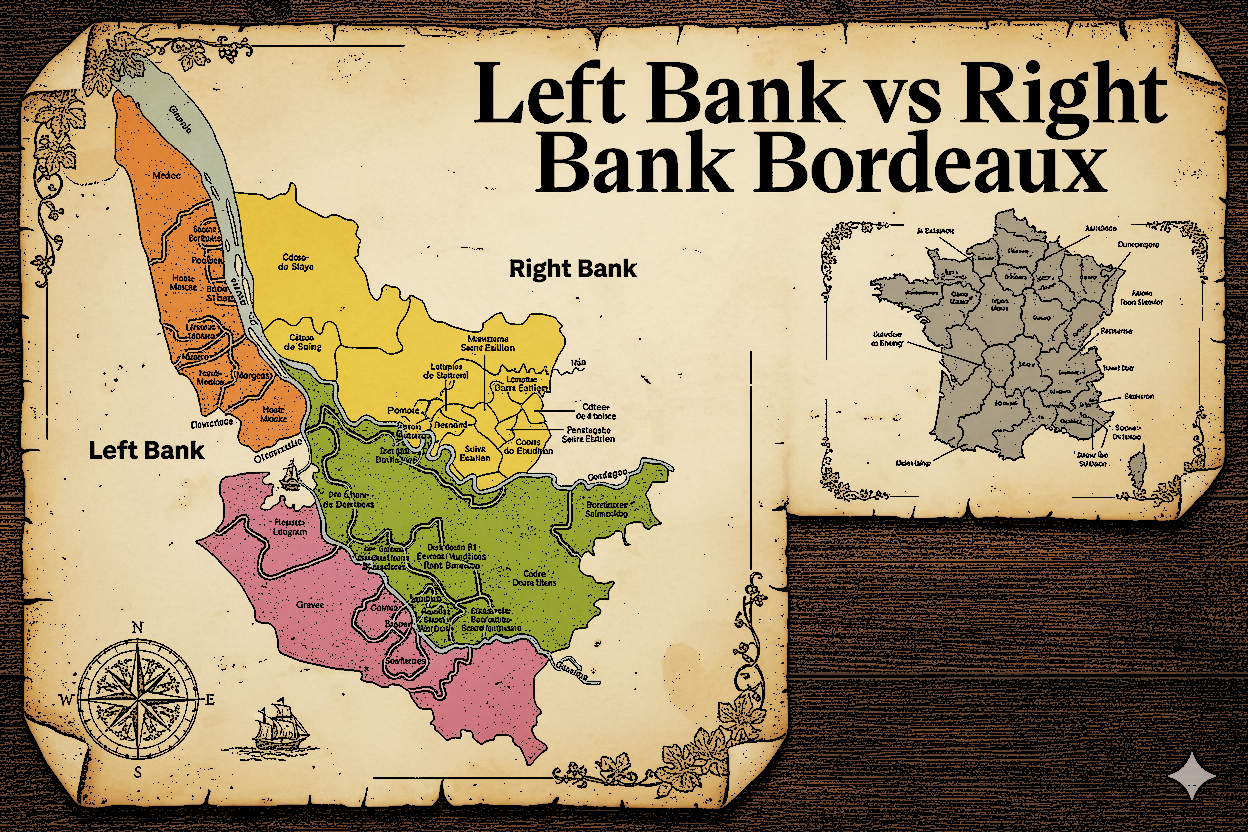 👑 Right Bank Elites Maintain Auction Premium Over Left Bank First Growths