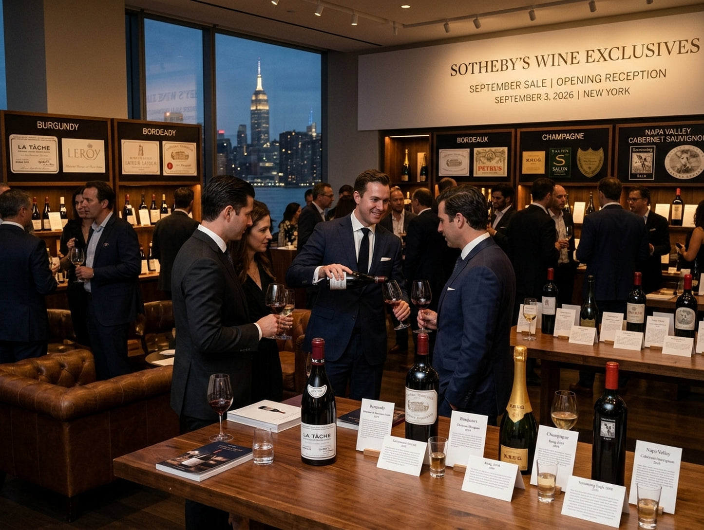 🏛️ Sotheby’s September Sale Brings Burgundy, Bordeaux, and Napa Back Into Focus