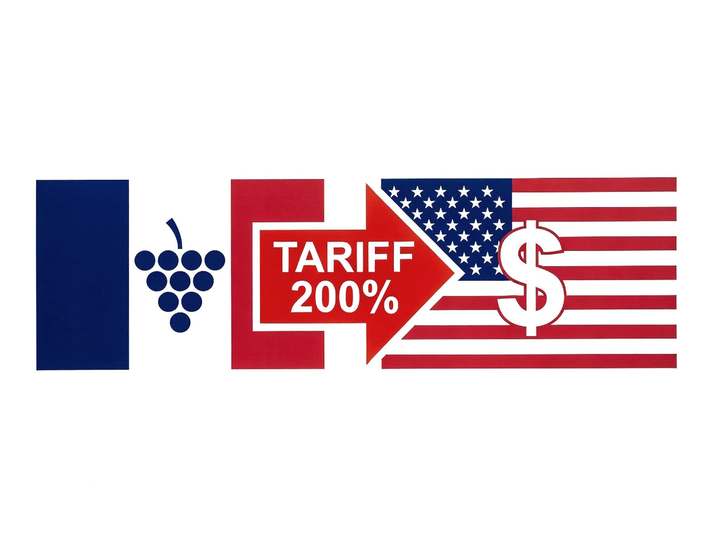 🏛️ Trade War on the Horizon? Trump Threatens 200% Tariffs on French Wine