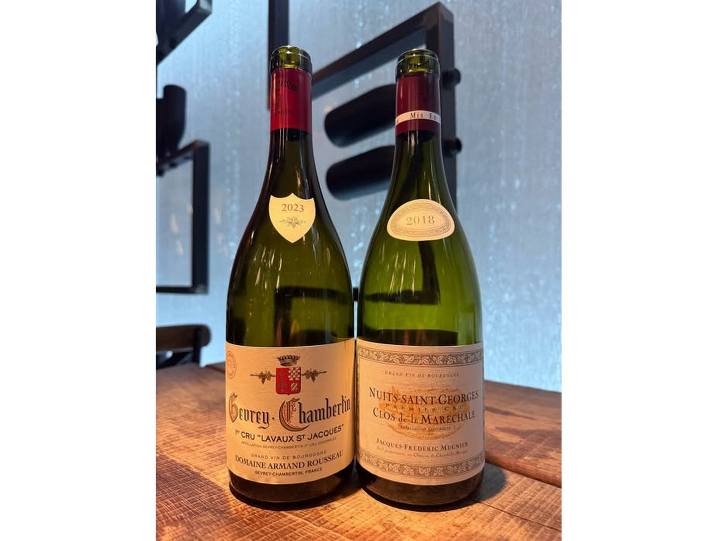 Lavaux St Jacques 2023 and Clos de la Maréchale 2018