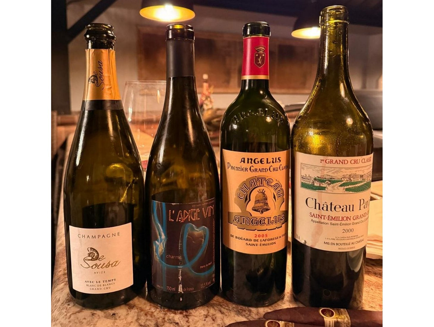 ✨ Wrapping up an incredible tasting with four bottles that absolutely stole the show.