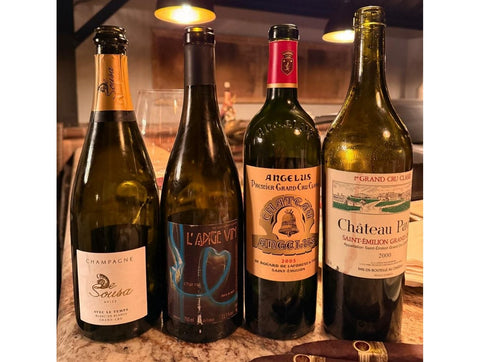✨ Wrapping up an incredible tasting with four bottles that absolutely stole the show.