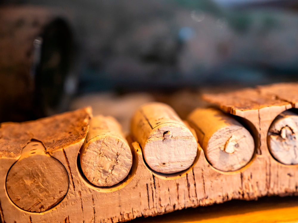 wine cork making process