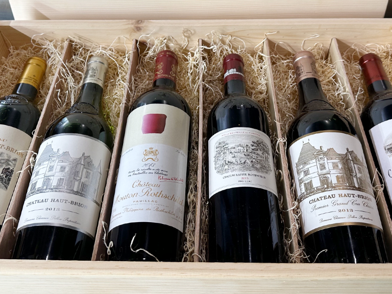 Bordeaux Prestige Wines Discovery Case (6 bottles wooden case) 2013