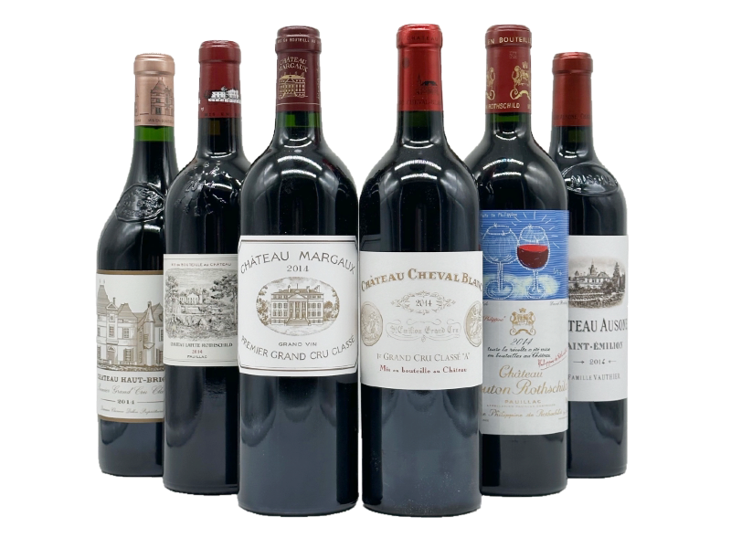 Bordeaux Prestige Wines Discovery Case (6 bottles wooden case) 2014