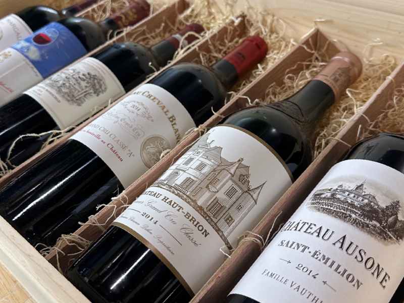 Bordeaux Prestige Wines Discovery Case (6 bottles wooden case) 2014