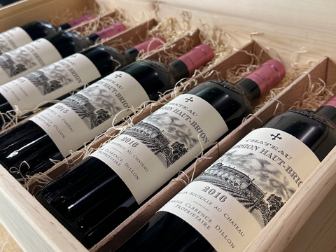 Chateau La Mission Haut Brion Discovery Gift Case (6 bottles wooden case) '14, '15, '16