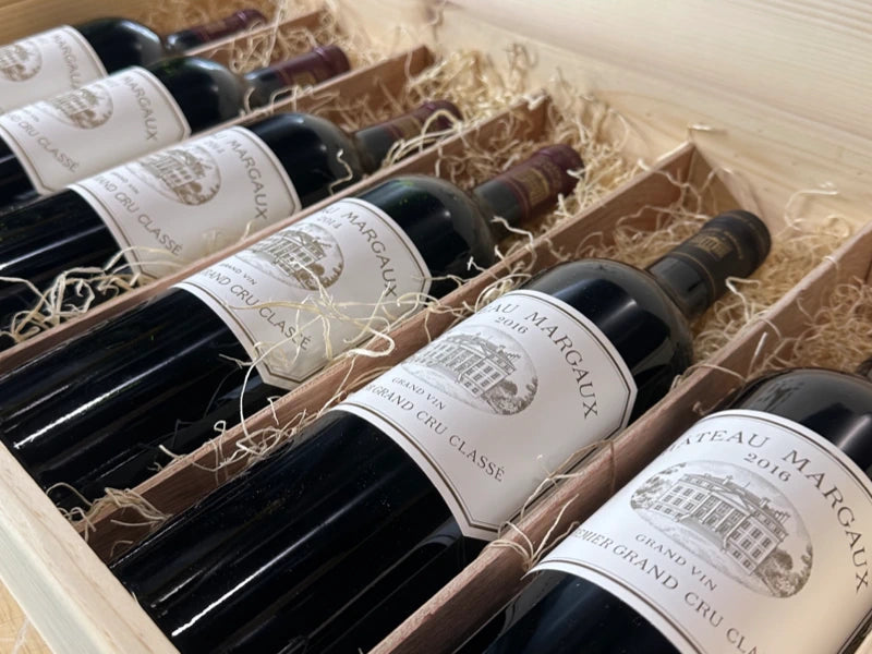 Chateau Margaux Discovery Gift Case (6 bottles wooden case) 12', 14', 16'