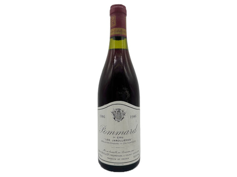 Domaine Henri Boillot Pommard Les Jarollieres 1986