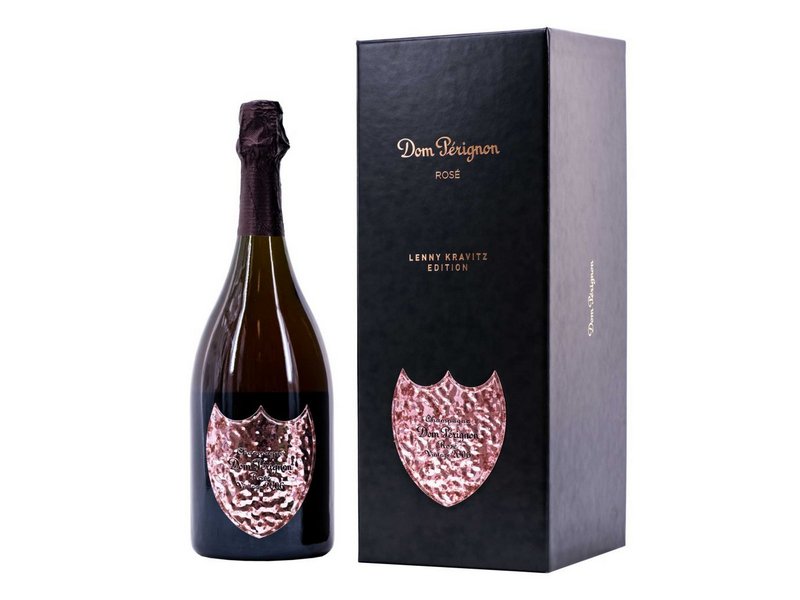 Moet Chandon Dom Perignon Cuvee Lenny Kravitz Rose Limited Edition 2006