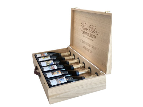 Pierre Péters L'Étonnant Monsieur Victor Blanc de Blancs Grand Cru Collection Six Éditions (6 bottle OWC)