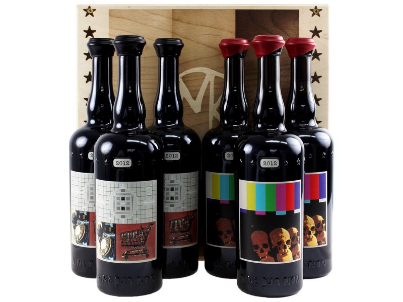 Sine Qua Non Rattrapante Grenache & Touche Syrah Assorted Box Set (6 bottles OWC) 2012 by Symbolic Wines