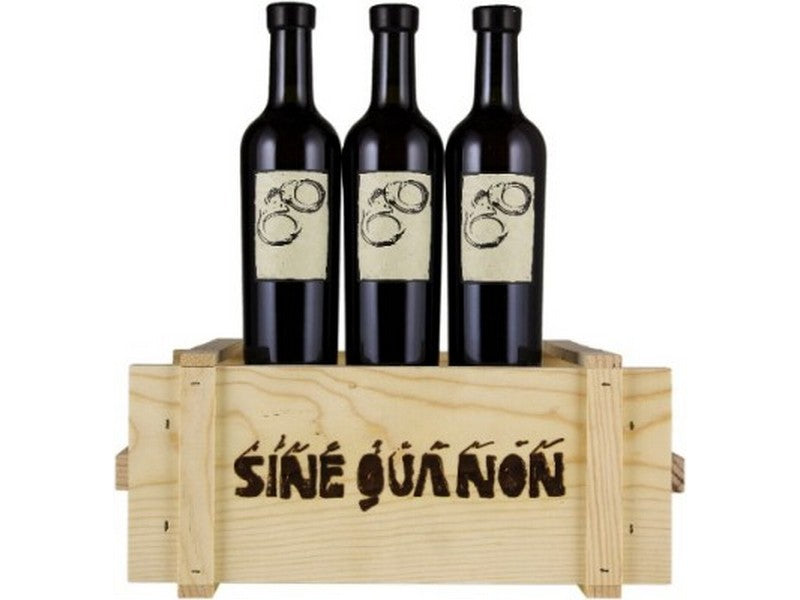 
                  
                    Sine Qua Non Shackled Vin de Paille Assorted Box Set (3 bottles OWC) 2012                 by Symbolic Wines
                  
                